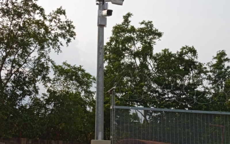 IP SURVEILLANCE SYSTEM INSTALLATION AT DANGOTE QUARRY SITE